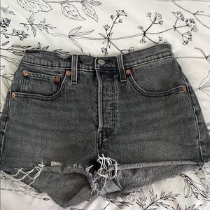 Levi’s Women's Black Denim Shorts